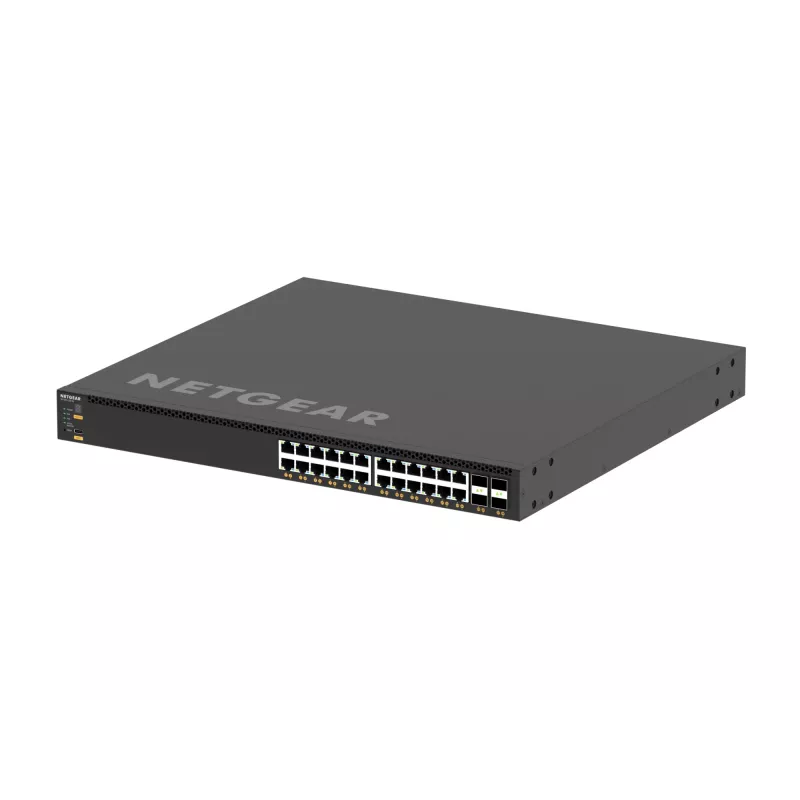 NETGEAR M4350-24X4V valdomas L3 10G Ethernet (100/1000/10000) maitinimas per Ethernet (PoE) 1U juoda