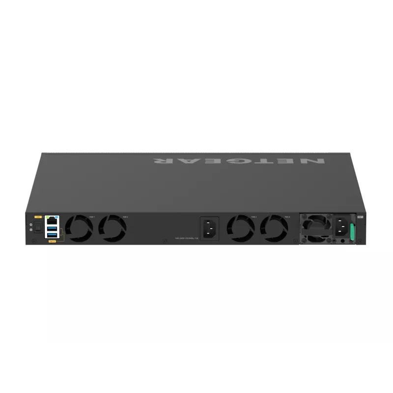 NETGEAR M4350-24X4V valdomas L3 10G Ethernet (100/1000/10000) maitinimas per Ethernet (PoE) 1U juoda