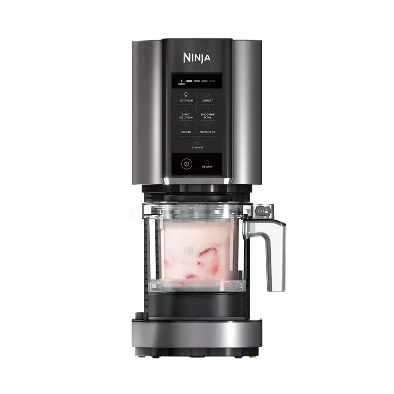 Tradicinis ledų gamintojas Ninja NC300EU 1,4 l, 800 W, juoda/sidabrinė, 3 indai