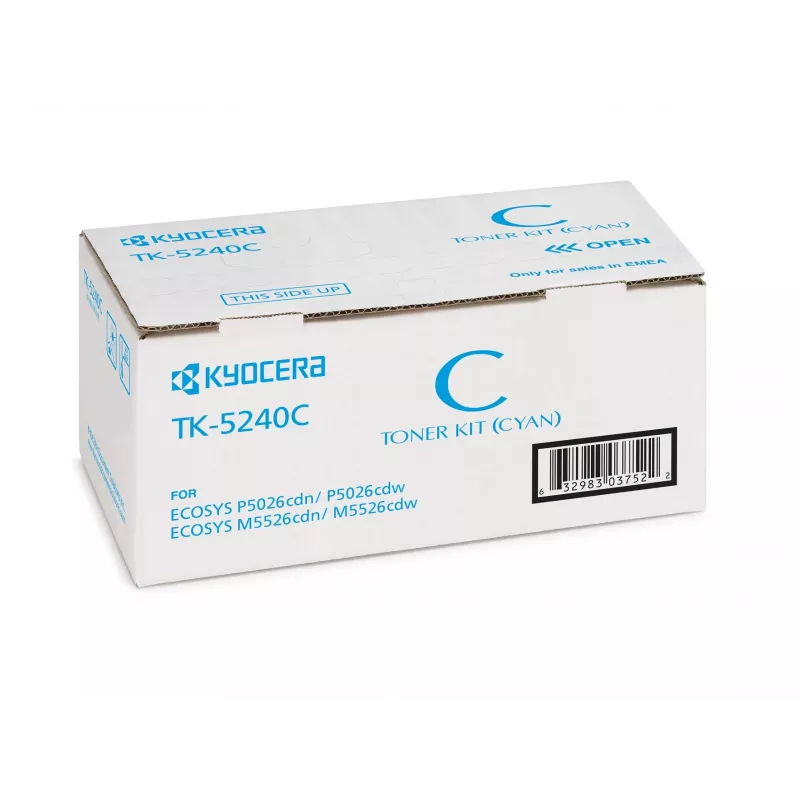 KYOCERA TK-5240C tonerio kasetė 1 vnt. originali žydra