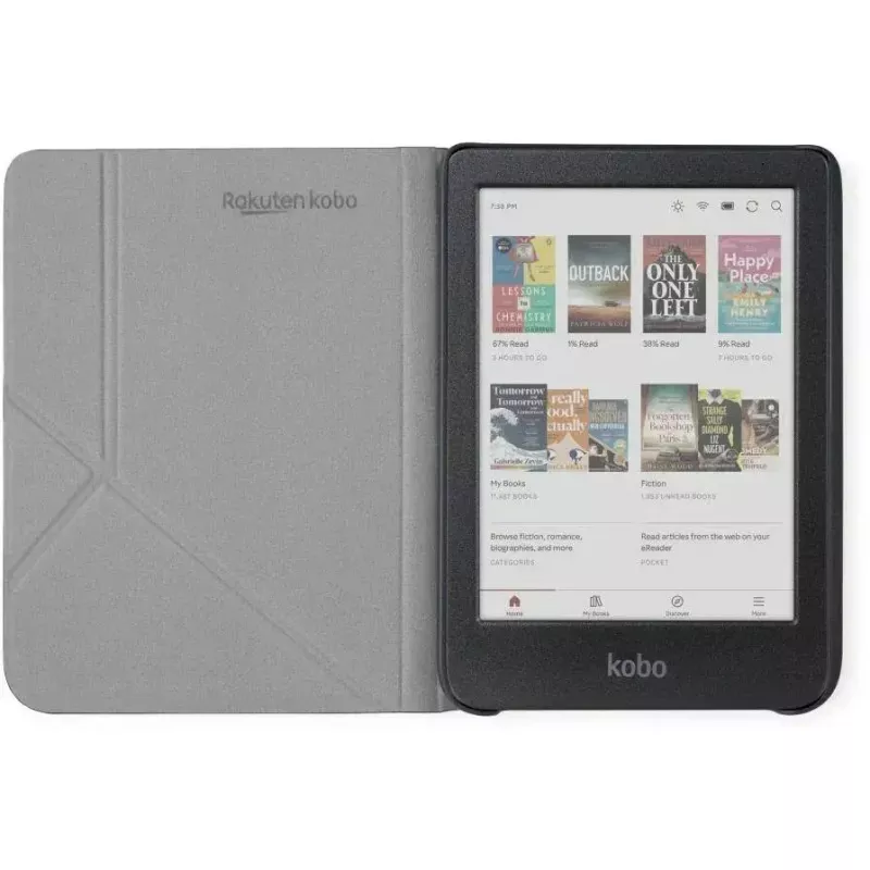 Folio dėklas Rakuten Kobo SleepCover 15,2 cm žalios spalvos