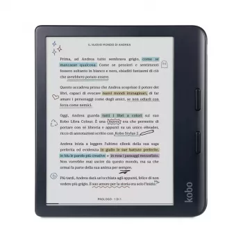 eBook skaityklė Kobo N428-KU-BK-K-BU 32 GB Wi-Fi 7 colių E Ink Kaleido