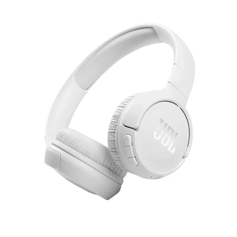 JBL Tune 510 WHITE, belaidžiai, 20 - 20000 Hz, skambučiai/muzika, 160 g, ausinės, balta