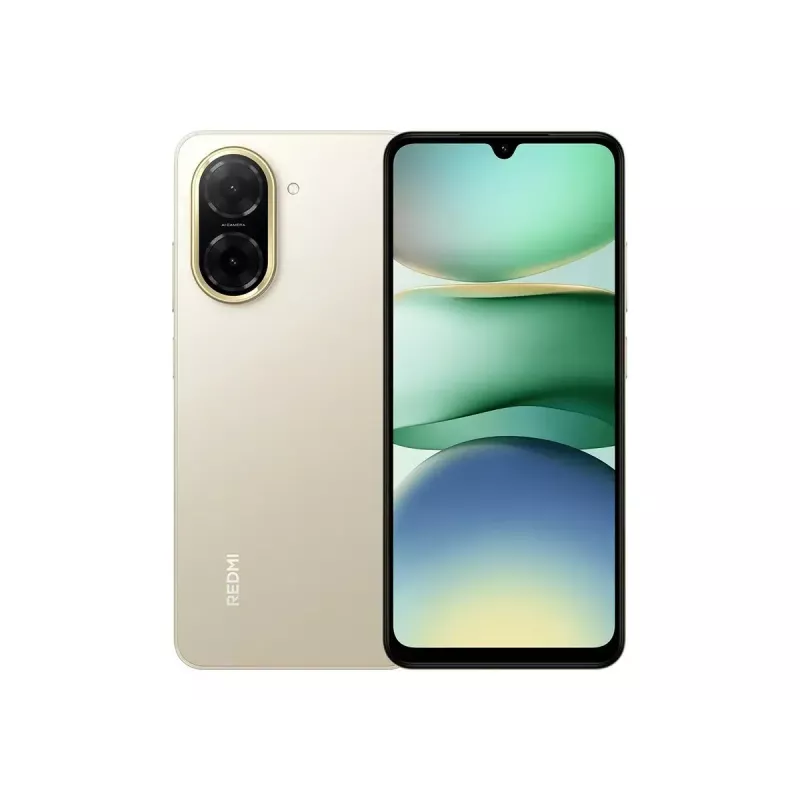 Išmanusis telefonas „Xiaomi Redmi A5“ – 6,88 colio ekranas, 3 GB RAM, 64 GB, 32 MP galinė kamera, 5200 mAh, „Dual SIM“, „Android 15“, IP54