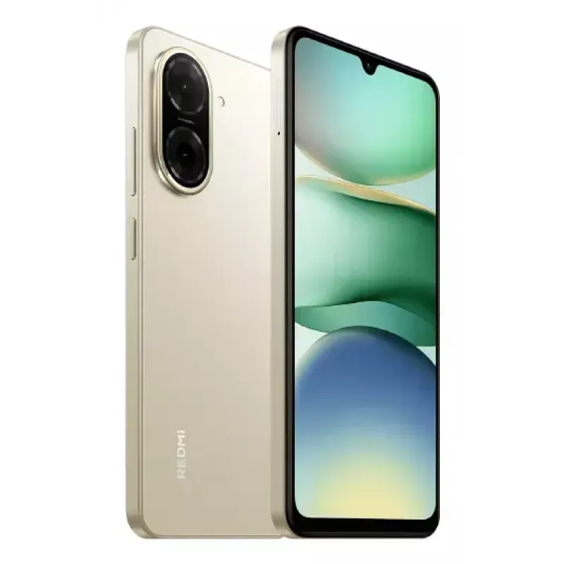 Išmanusis telefonas „Xiaomi Redmi A5“ – 6,88 colio ekranas, 3 GB RAM, 64 GB, 32 MP galinė kamera, 5200 mAh, „Dual SIM“, „Android 15“, IP54