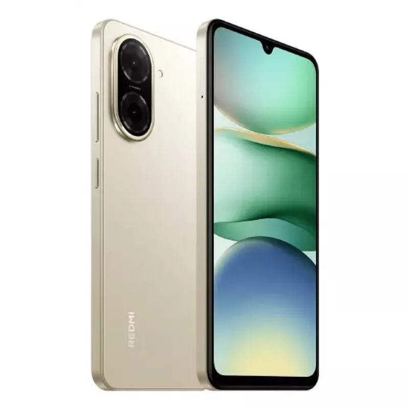 Išmanusis telefonas „Xiaomi Redmi A5“ – 6,88 colio ekranas, 3 GB RAM, 64 GB, 32 MP galinė kamera, 5200 mAh, „Dual SIM“, „Android 15“, IP54