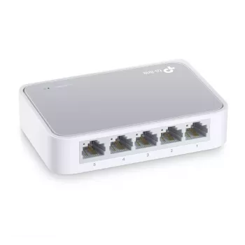 TP-Link TL-SF1005D Valdomas Fast Ethernet (10/100) Baltas