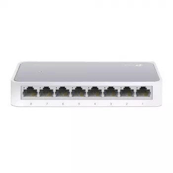 TP-Link TL-SF1008D Nevaldomas Fast Ethernet (10/100) Baltas