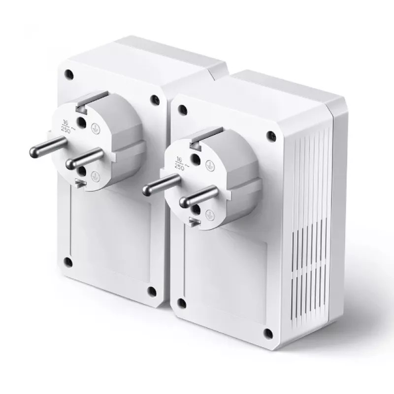 TP-Link Passthrough Powerline 600 pradinis rinkinys, TL-PA4010PKIT, 600 Mbit/s