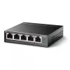 TP-Link TL-SG1005LP tinklo jungiklis Nevaldomas Gigabit Ethernet (10/100/1000) Maitinimas per Ethernet (PoE) Juoda