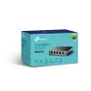 TP-Link TL-SG1005LP tinklo jungiklis Nevaldomas Gigabit Ethernet (10/100/1000) Maitinimas per Ethernet (PoE) Juoda