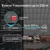 TP-Link 16 prievadų 10/100 Mbps + 2 prievadų Gigabit stelažinis PoE jungiklis su 16 prievadų PoE+