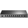 TP-Link TL-SG1210P tinklo jungiklis Nevaldomas Gigabit Ethernet (10/100/1000) Power over Ethernet (PoE) Pilka