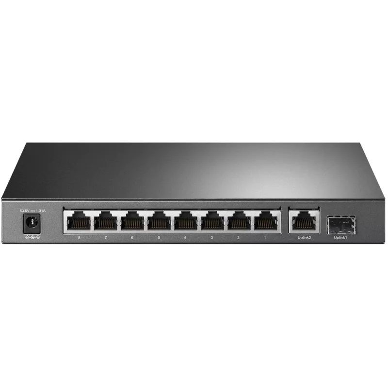 TP-Link TL-SG1210P tinklo jungiklis Nevaldomas Gigabit Ethernet (10/100/1000) Power over Ethernet (PoE) Pilka