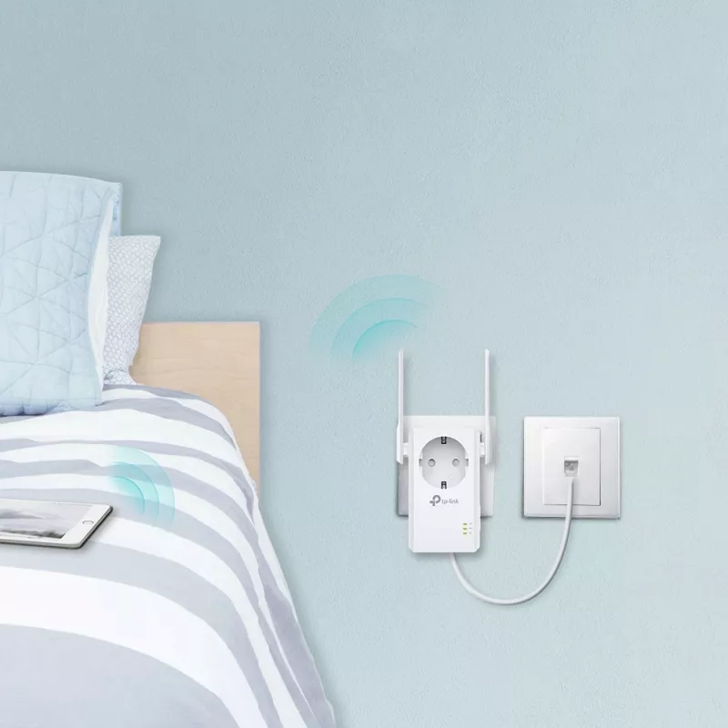 TP-Link TL-WA860RE PowerLine tinklo adapteris 300 Mbit/s Ethernet LAN Wi-Fi Baltas 1 vnt.