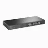 TP-Link 18 prievadų gigabito stovo montavimo jungiklis su 16 PoE+, nevaldomas, Gigabit Ethernet (10/100/1000), pilnas dupleksas, maitinimas per Ethernet (PoE), montavimas stove, 1U