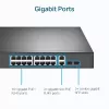 TP-Link 18 prievadų gigabito stovo montavimo jungiklis su 16 PoE+, nevaldomas, Gigabit Ethernet (10/100/1000), pilnas dupleksas, maitinimas per Ethernet (PoE), montavimas stove, 1U