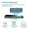Valdomas jungiklis TP-Link TL-SG1428PE 28 prievadų Gigabit su 24 prievadais PoE+