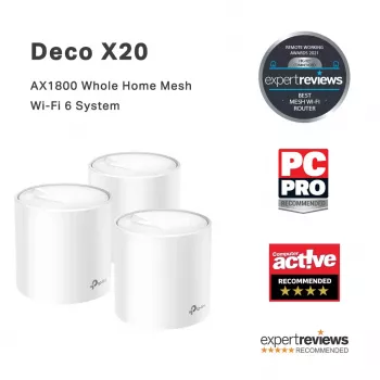 TP-Link AX1800 viso namo „Mesh“ Wi-Fi 6 sistema, 3 vnt. rinkinys