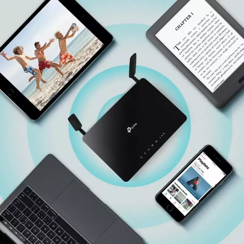 TP-Link 4G+ Cat6 AC1200 belaidis dviejų juostų gigabito maršrutizatorius
