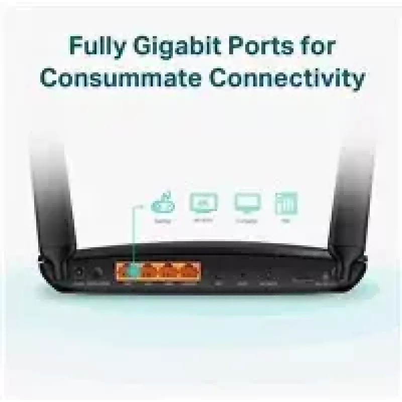 TP-Link 4G+ Cat6 AC1200 belaidis dviejų juostų gigabito maršrutizatorius