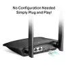 TP-Link TL-MR100 belaidis maršrutizatorius Fast Ethernet vienos juostos (2,4 GHz) 4G juodas