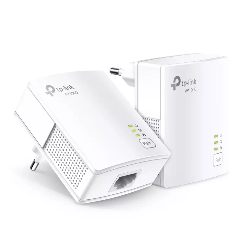 TP-Link TL-PA7017 KIT PowerLine tinklo adapteris 1000 Mbit/s Ethernet LAN Baltas 2 vnt.