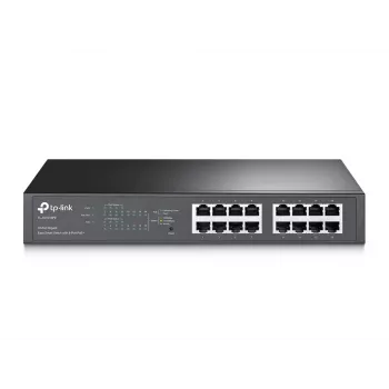Valdomas jungiklis TP-Link TL-SG1016PE 16 prievadų Gigabit su 8 prievadais PoE+