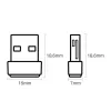 TP-Link Nano AC600 USB WiFi Adapter (Archer T2U Nano) – 2,4G/5G dviejų juostų belaidis tinklo siųstuvas-imtuvas