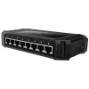 Tinklo jungiklis Cudy GS108D 8 prievadų Gigabit Ethernet (10/100/1000), 16 Gbit/s perjungimas, DC 5V, stalinis, juodas