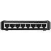 Tinklo jungiklis Cudy GS108D 8 prievadų Gigabit Ethernet (10/100/1000), 16 Gbit/s perjungimas, DC 5V, stalinis, juodas