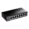 Tinklo jungiklis Cudy GS108 — 8 prievadų Gigabit Ethernet (10/100/1000), juodas, 16 Gbit/s perjungimo talpa