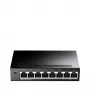 Tinklo komutatorius Cudy GS108 — 8 prievadų Gigabit Ethernet (10/100/1000), juodas, 16 Gbit/s komutavimo pajėgumas