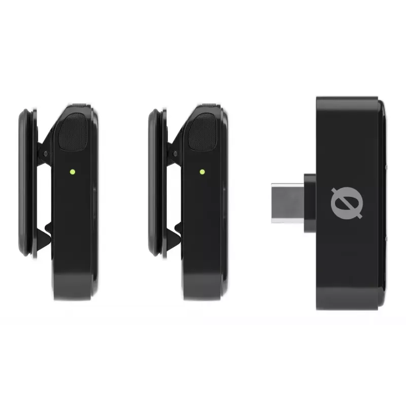 Belaidė prisegama mikrofonų sistema Rode Wireless Micro Juoda