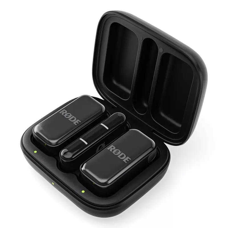 Belaidė prisegama mikrofonų sistema Rode Wireless Micro Juoda