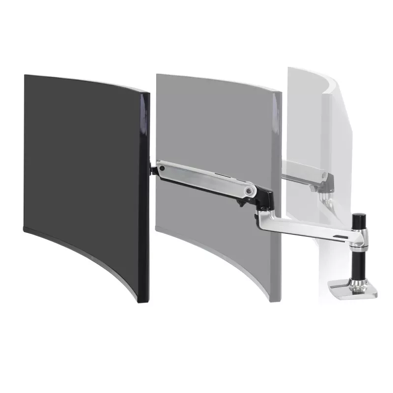 Stalinio tvirtinimo LCD svirtis Ergotron LX serijos 86,4 cm juoda