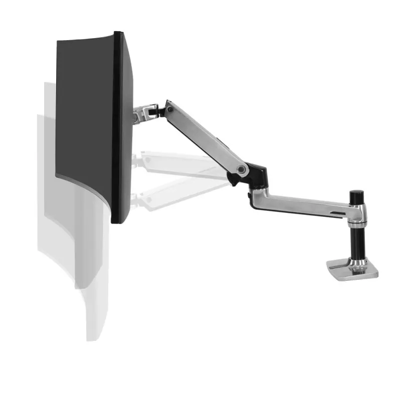Stalinio tvirtinimo LCD svirtis Ergotron LX serijos 86,4 cm juoda