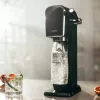 Gazuoto vandens aparatas SodaStream ART Juoda Steel 1L Angliarūgštės balionėlis 60L