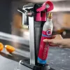 Gazuoto vandens aparatas SodaStream ART Juoda Steel 1L Angliarūgštės balionėlis 60L