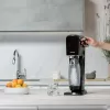 Gazuoto vandens aparatas SodaStream ART Juoda Steel 1L Angliarūgštės balionėlis 60L