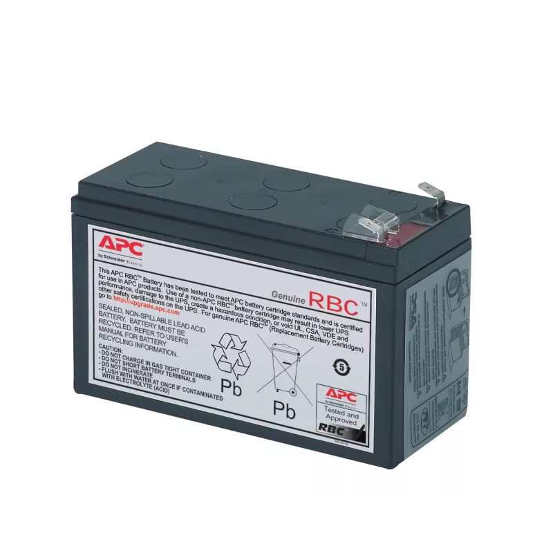 Atsarginės baterijos kasetė, APC RBC17, 9Ah, 12VDC