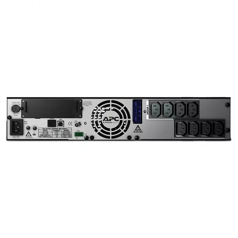 APC Smart-UPS X SMX750I - 750VA, 8x C13 išėjimai, USB, praplečiamas veikimo laikas