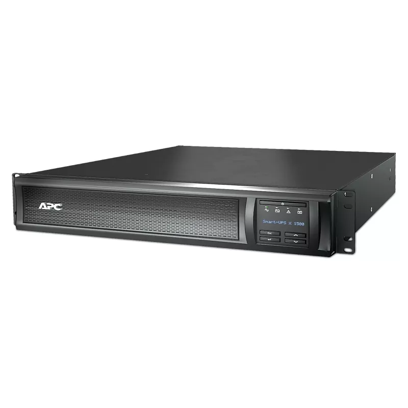 APC Smart-UPS X SMX1500RMI2U - 1500VA, 8x C13 išėjimai, USB, praplečiamas veikimo laikas