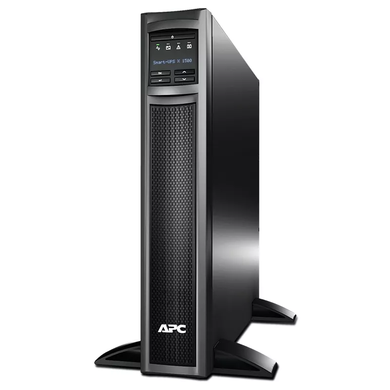APC Smart-UPS X SMX1500RMI2U - 1500VA, 8x C13 išėjimai, USB, praplečiamas veikimo laikas