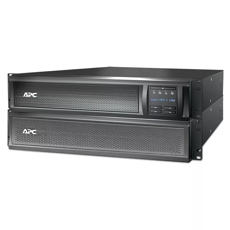 APC Smart-UPS X SMX1500RMI2U - 1500VA, 8x C13 išėjimai, USB, praplečiamas veikimo laikas