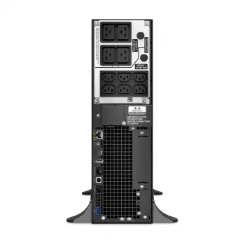 APC Smart-UPS On-Line, 5kVA, Tower, 230V, 6x C13+4x C19 IEC lizdai, tinklo kortelė+SmartSlot, prailgintas veikimo laikas, be bėgių komplekto