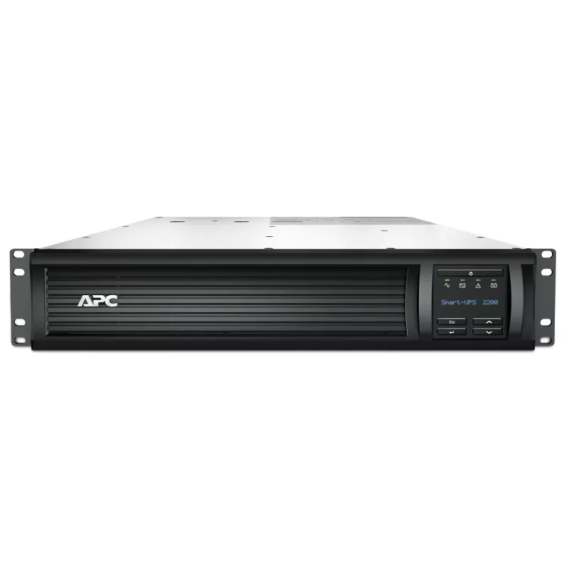 APC Smart-UPS, Line Interactive, 2200VA, Rackmount 2U, 230V, 8x IEC C13+2x IEC C19 lizdai, tinklo kortelė, AVR, LCD