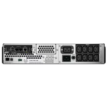 APC Smart-UPS, Line Interactive, 2200VA, Rackmount 2U, 230V, 8x IEC C13+2x IEC C19 lizdai, tinklo kortelė, AVR, LCD