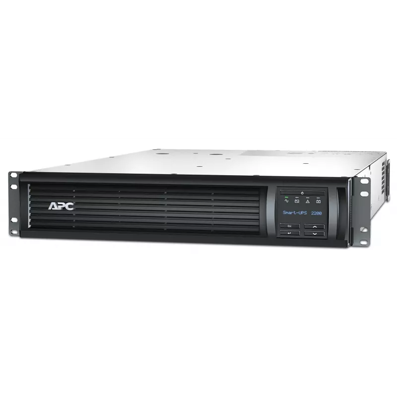 APC Smart-UPS, Line Interactive, 2200VA, Rackmount 2U, 230V, 8x IEC C13+2x IEC C19 lizdai, tinklo kortelė, AVR, LCD
