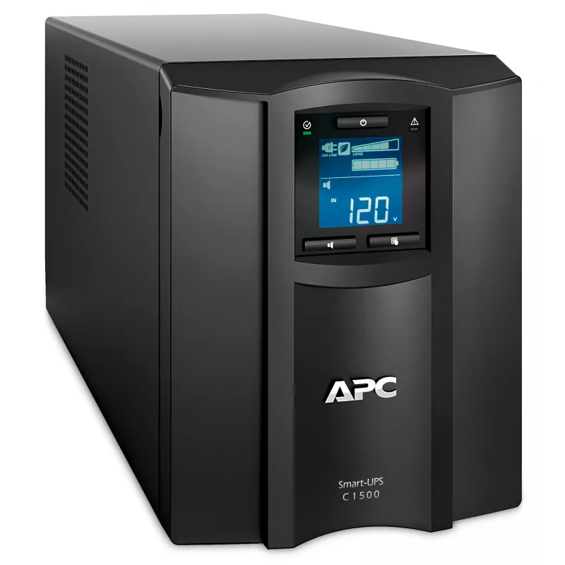 APC Smart-UPS SMC1500IC - 8x C13, USB, SmartConnect, 1500VA, linijinis-interaktyvus, 1,5 kVA, 900 W, sinusas, 170 V, 300 V